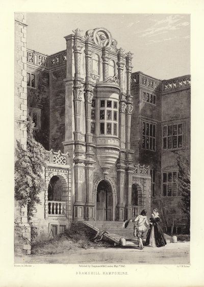 Bramshill, Hampshire (litotint) alkotó: Frederick William Hulme