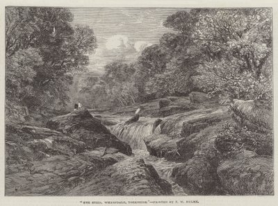 The Strid, Wharfdale, Yorkshire alkotó: Frederick William Hulme