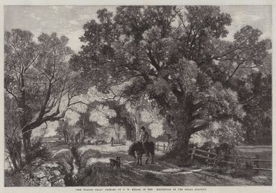 A fogyó év, a Királyi Akadémia kiállításán alkotó: Frederick William Hulme