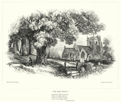 Heten vagyunk! (metszés) alkotó: Frederick William Hulme
