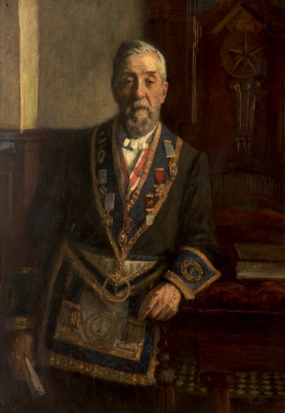 Henry Lees Hollingworth portréja (Olaj, vászon) alkotó: Frederick William Jackson