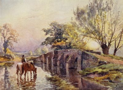Hampton-in-Arden, Packhorse Bridge alkotó: Frederick William Newton Whitehead