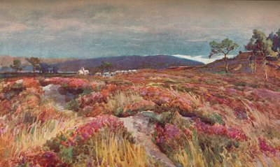 On The Heath Lytchett Minster, 1904 alkotó: Frederick William Newton Whitehead