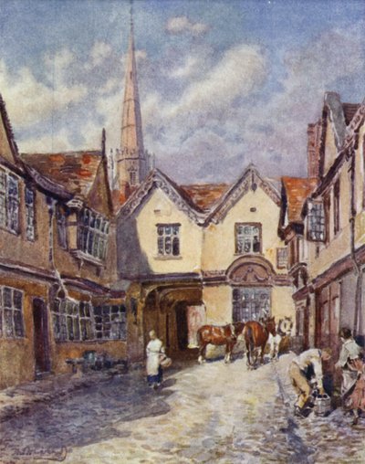 Palace Yard, Coventry alkotó: Frederick William Newton Whitehead