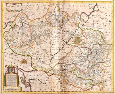Aragónia, Spanyolország alkotó: Frederick de Wit