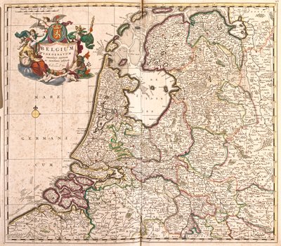 Belgium és Hollandia alkotó: Frederick de Wit
