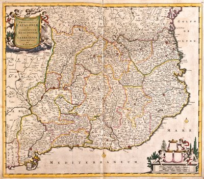 Katalónia, Spanyolország alkotó: Frederick de Wit