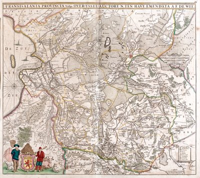 Drenthe, Overijssel, Hollandia alkotó: Frederick de Wit