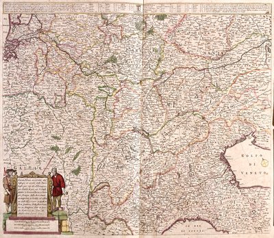 Kelet-Franciaország, Belgium, Svájc, Nyugat-Németország, Észak-Olaszország alkotó: Frederick de Wit
