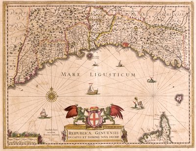Liguria, Olaszország alkotó: Frederick de Wit