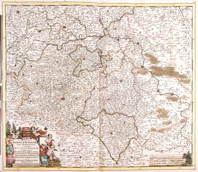 Alsó-Szászország, Szász-Anhalt, Szászország, Türingia, Németország alkotó: Frederick de Wit