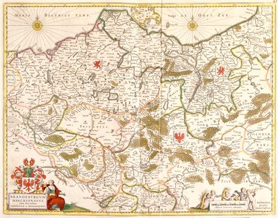 Mecklenburg-Elő-Pomeránia, Berlin, Brandeburg, Németország alkotó: Frederick de Wit
