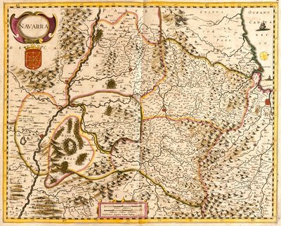 Navarra, Spanyolország alkotó: Frederick de Wit