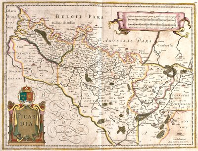 Picardia, Franciaország alkotó: Frederick de Wit