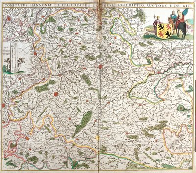 Vallónia, Nord-Pas-de-Calais, Belgium, Franciaország alkotó: Frederick de Wit