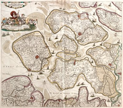 Zeeland, Hollandia alkotó: Frederick de Wit
