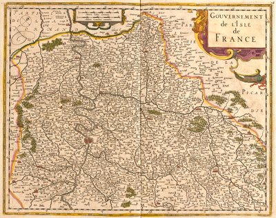 Île-de-France, Franciaország alkotó: Frederick de Wit
