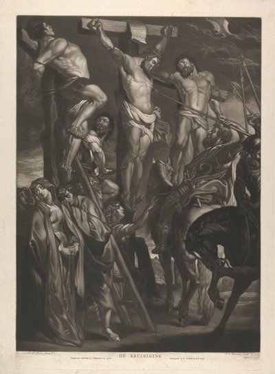 A keresztre feszítés alkotó: Frederik Christiaan Bierweiler