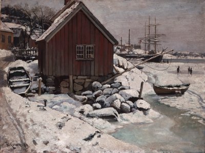 Téli alkotó: Frederik Collett