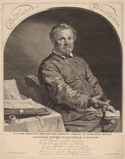 Jacob Cornelius alkotó: Frederik Hendrik van den Hove after Cornelis Visscher
