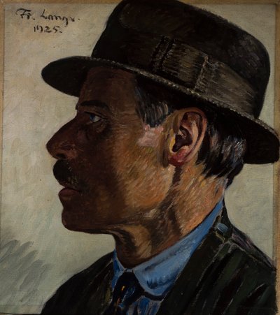 Önarckép alkotó: Frederik Lange