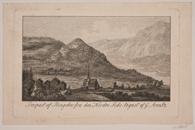 Dán:  Prospekt at Ringeboe alkotó: Frederik Ludvig  Bradt