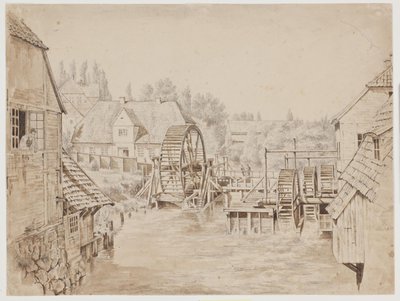 Salinmølle. Oldesloo alkotó: Frederik Rohde