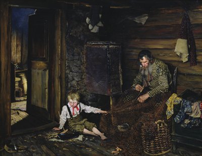A hálókötő alkotó: Fredrik Kolstoe