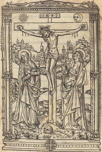 Krisztus a kereszten alkotó: French 15th Century
