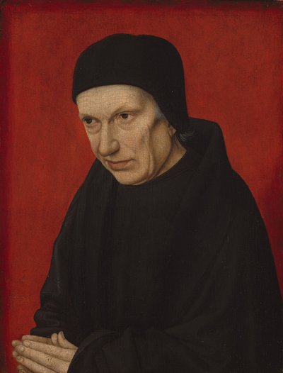 Egy egyházi portré alkotó: French 15th Century