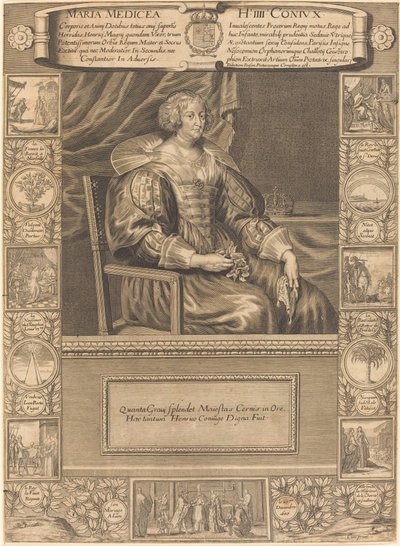 Marie de Medici alkotó: French 17th Century