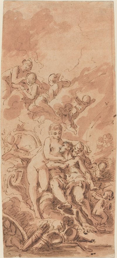 Vénusz a Vulkán kovácsművében alkotó: French 18th Century
