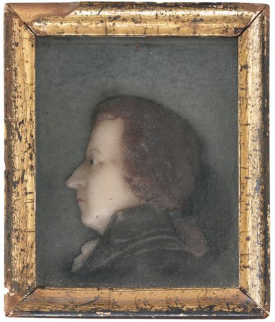 Wolfgang Amadeus Mozart portréja 1756-1791, kb. 1778 alkotó: French Master