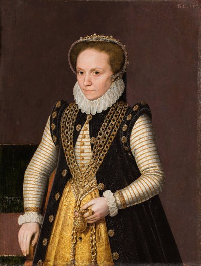 Egy ismeretlen francia nemesasszony portréja, 1560 alkotó: French Master