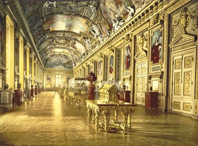 Galéria a párizsi Louvre-ban, 1890-1900 alkotó: French Photographer