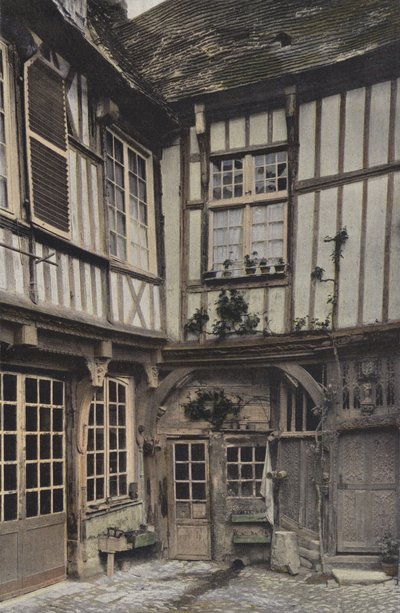 Abbeville, a Francois Premier néven ismert ház (belső udvar) alkotó: French Photographer