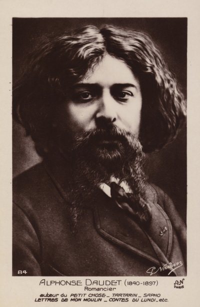 Alphonse Daudet (1840-1897), francia regényíró alkotó: French Photographer