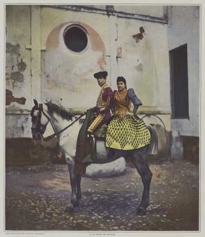 A sevillai Feriánál (színes litó) alkotó: French Photographer