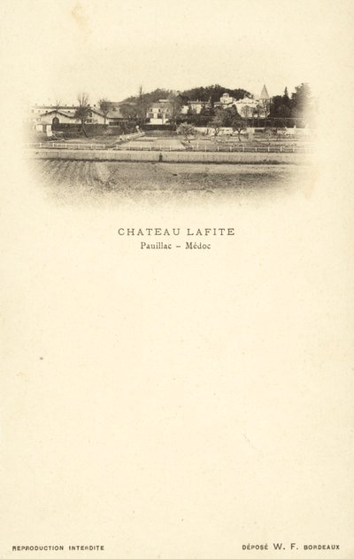 Chateau Lafite, Pauillac, Medoc alkotó: French Photographer