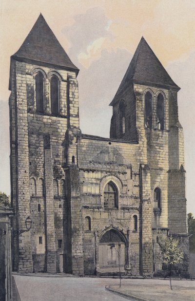 Chinon, Saint-Mexme templom, O homlokzat (iskola) alkotó: French Photographer
