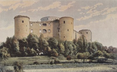 Coucy-le-Chateau, Chateau de Coucy, Általános nézet SW alkotó: French Photographer
