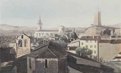 Draguignan, általános kilátás, óratorony alkotó: French Photographer