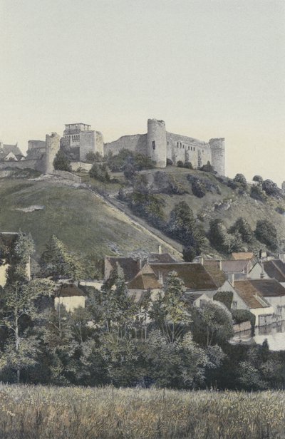 Druyes, Chateau, kilátás a tóra alkotó: French Photographer
