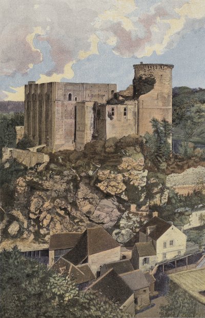 Cliff, Le Chateau, Kilátás a Mont Miratról alkotó: French Photographer