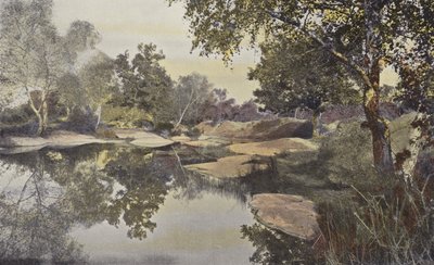 Fontainebleau, Erdő, Mare de Franchard alkotó: French Photographer