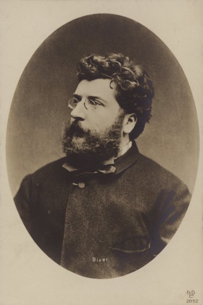 Georges Bizet francia zeneszerző, főként operák (1838-1875) alkotó: French Photographer