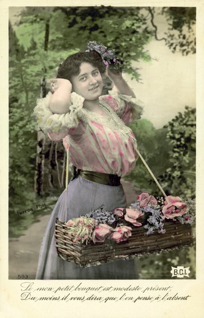 Virágos lány eladó alkotó: French Photographer