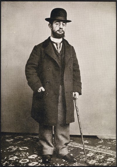 Henri de Toulouse-Lautrec, Gerstle Mack „Toulouse-Lautrec” című művéből, 1938-ban alkotó: French Photographer