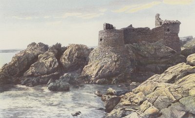 Ile DYeu, régi kastély, DK-i kilátás alkotó: French Photographer