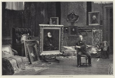 Jean-Joseph Benjamin-Constant műhelyében alkotó: French Photographer